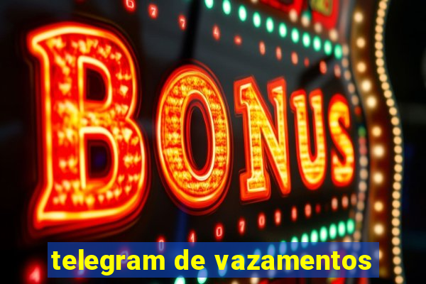 telegram de vazamentos